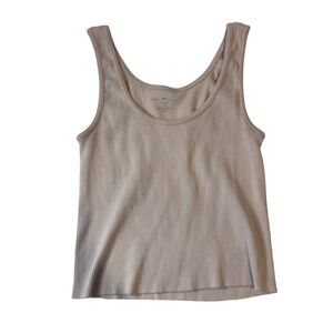 Brandy Melville Light Pink Tank Top Y2K Coquette Summer Cottagecore 90s Feminine
